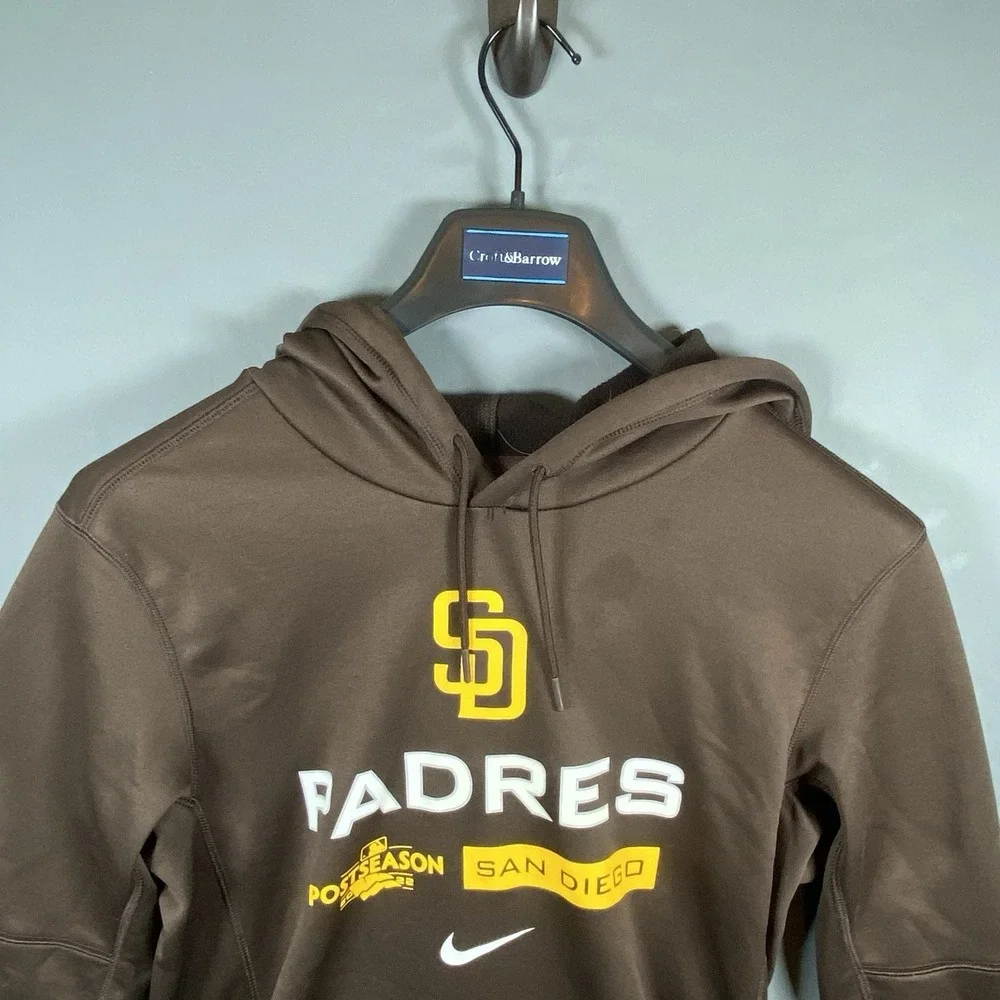 San Diego Padres Hoodie Mens‎ Small Nike MLB Baseball 2022 Postseason San Diego